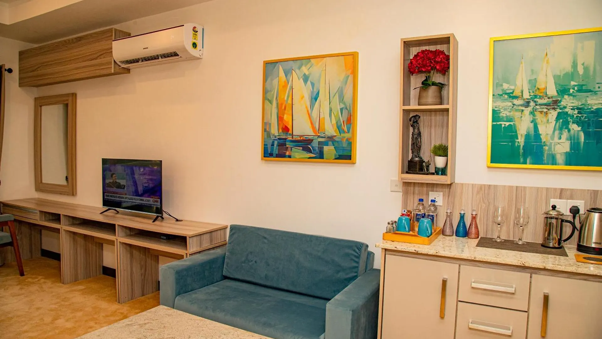Negombo Beach - The Breeze By Glorious Holidays شقة